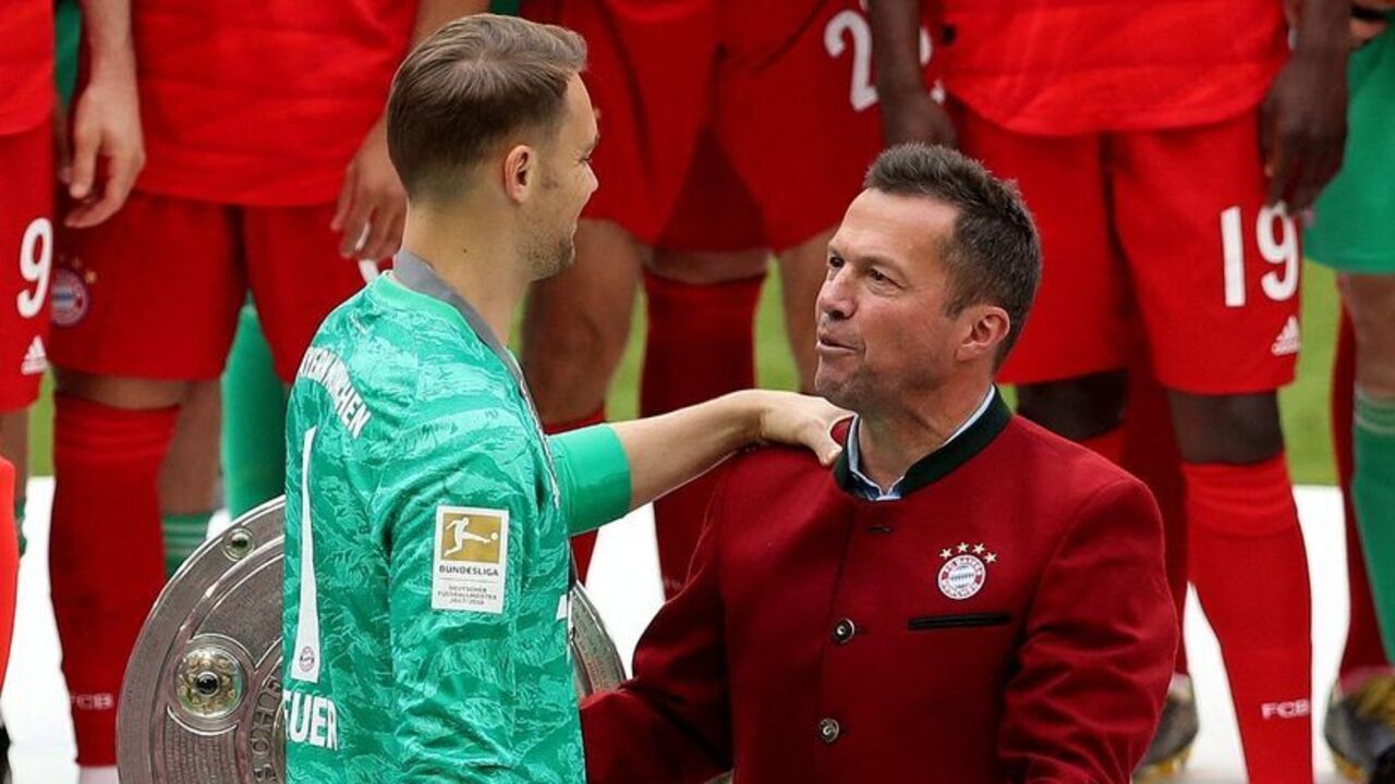 Neuer e Matthäus juntos. Elogios do guarda-redes do Bayern Munique ao antigo jogador
