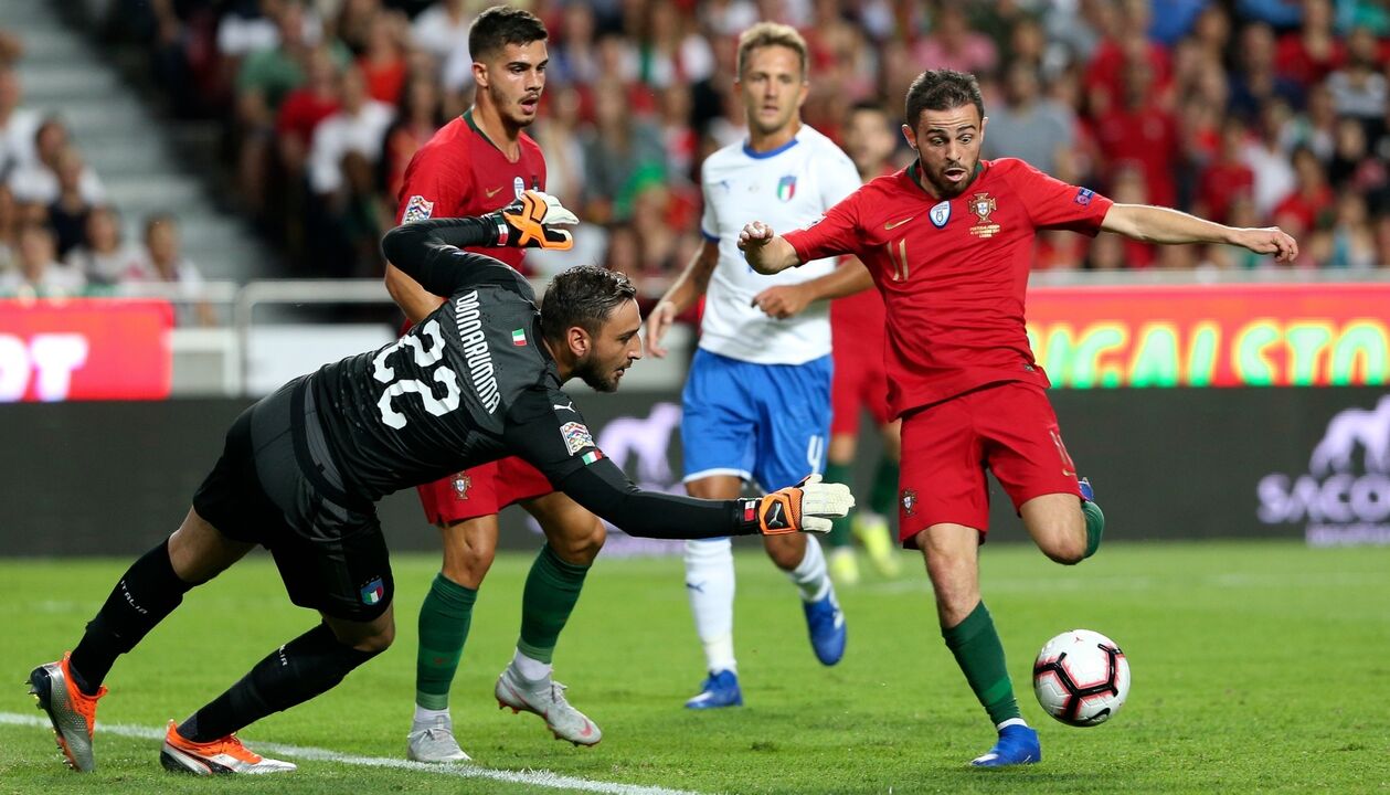 Bernardo Silva compara Donnarumma a Courtois