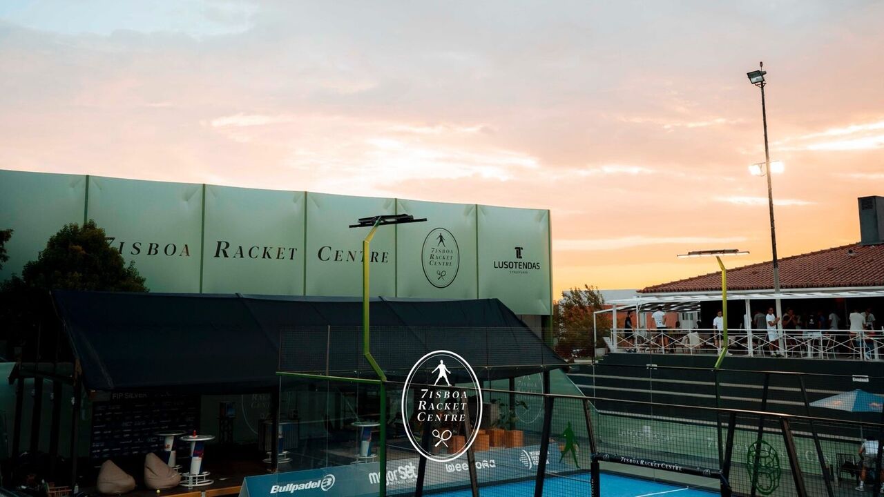 Competição de padel no Lisboa Racket Centre com estrelas como Miguel Lamperti