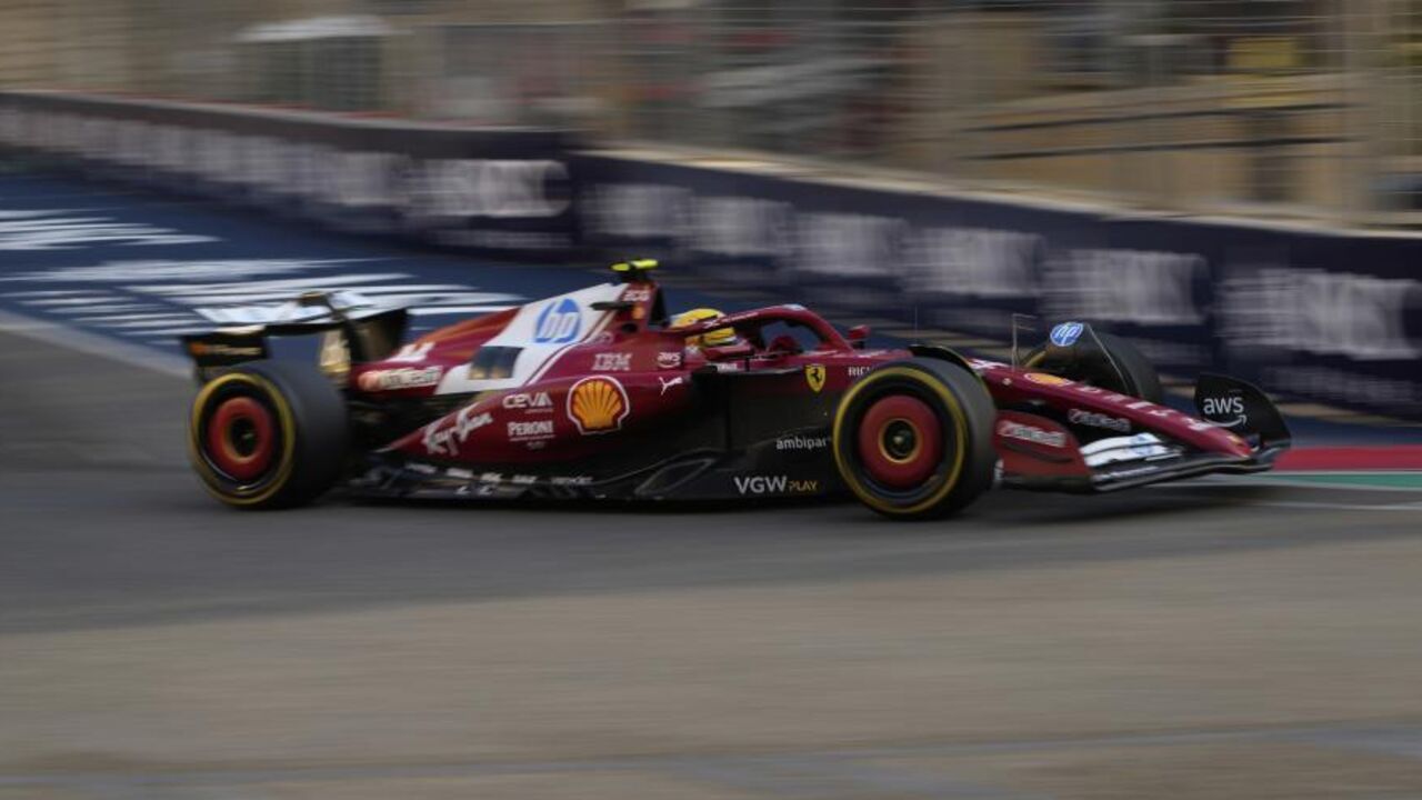 Lewis Hamilton em Baku