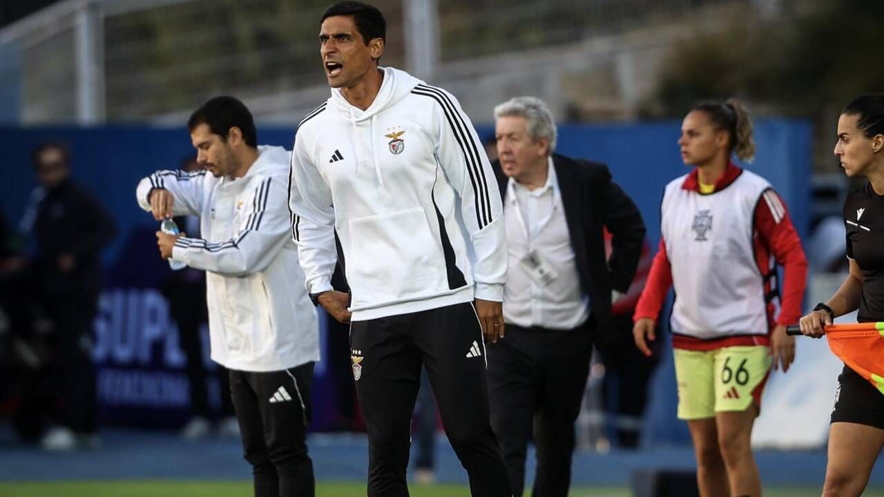 Ivan Batista, treinador da equipa feminina do Benfica