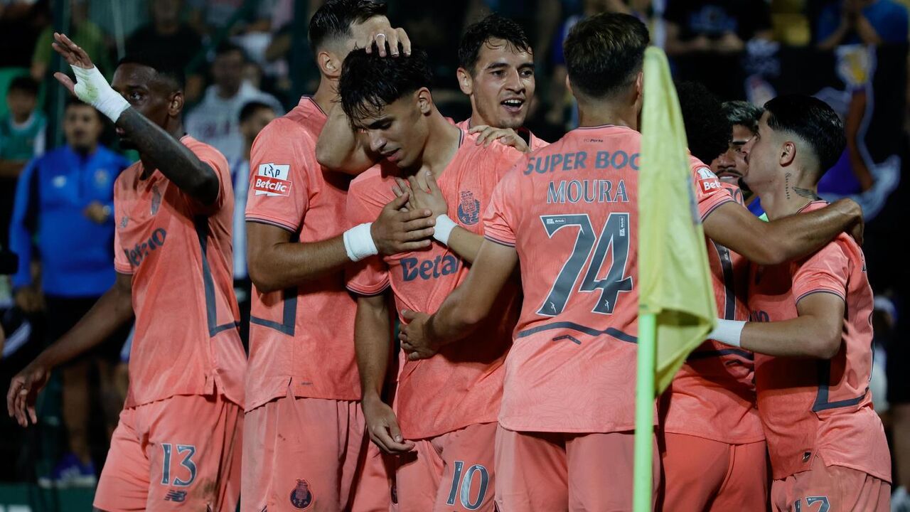 FC Porto celebra vitória frente ao Rio Ave