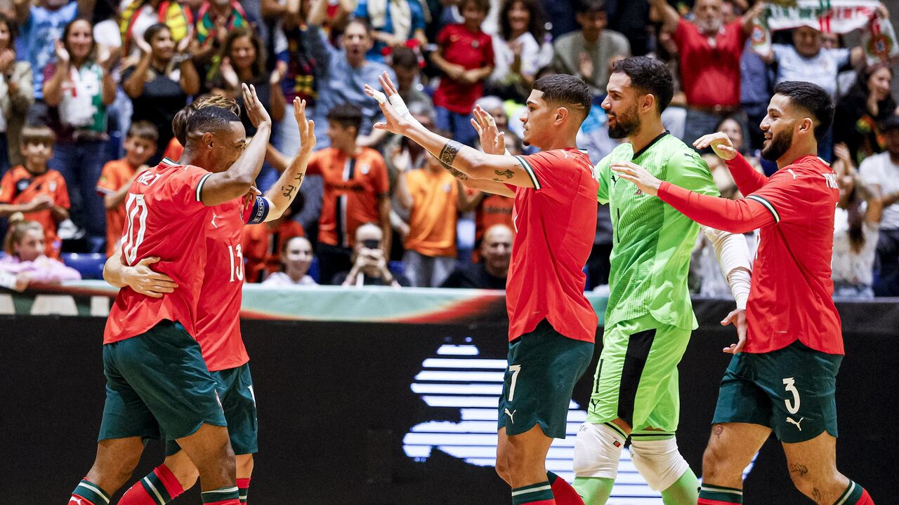 Portugal vence Croácia por 5-0 em jogo de futsal em Vila do Conde