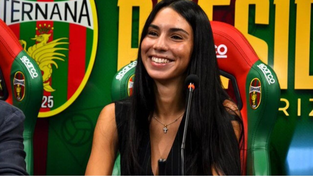 Claudia Rizzo, presidente do Ternana
