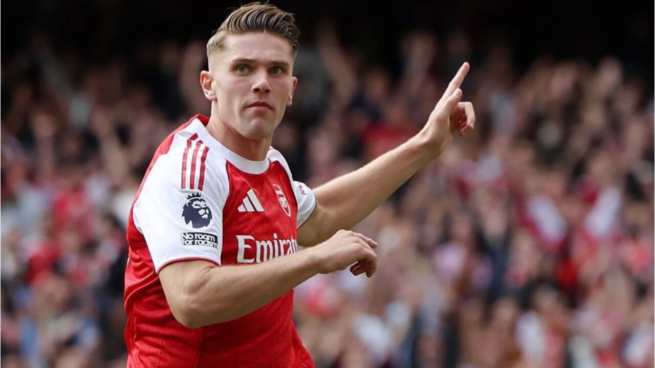 Gyökeres em ação pelo Arsenal