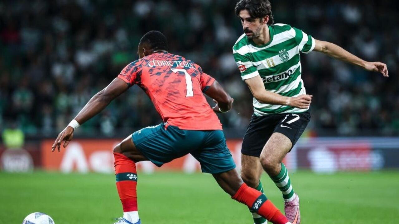 Trincão destaca vitória do Sporting após jogo com o Moreirense