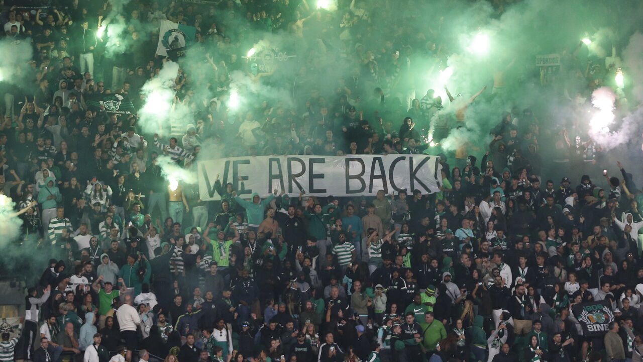 Detidos do ataque à Academia voltaram a Alvalade e deixaram mensagem