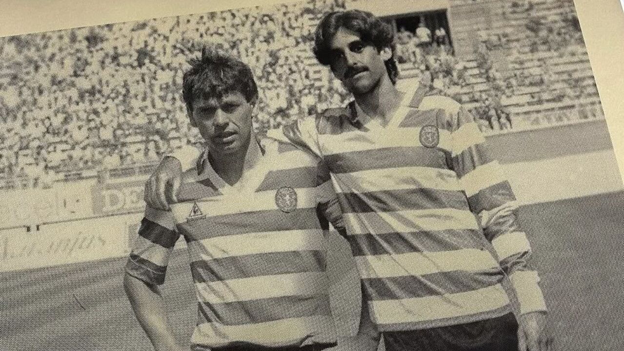 Homenagem a Manuel Fernandes e Trincão exposta em Alvalade