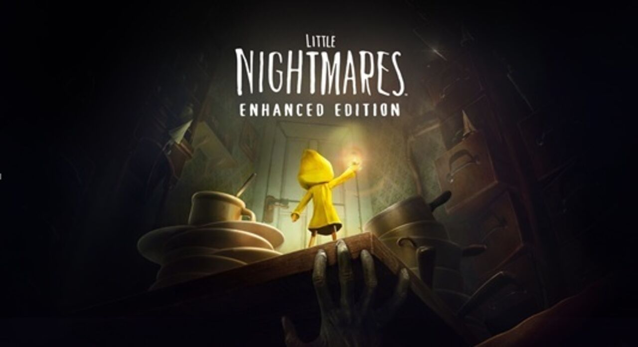 "Little Nightmares Enhanced Edition" com personagem em capa amarela