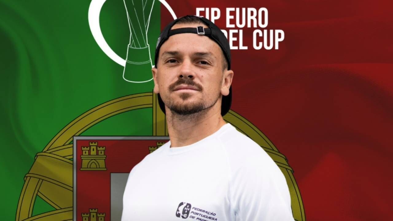 Miguel Deus é um dos convocados de Portugal para o FIP Euro Padel Cup