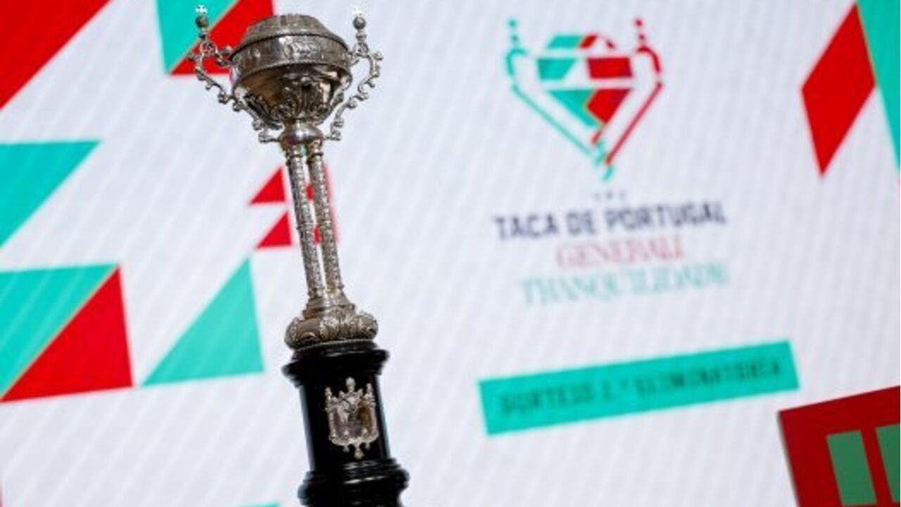 Taça de Portugal: troféu e sorteio da competição