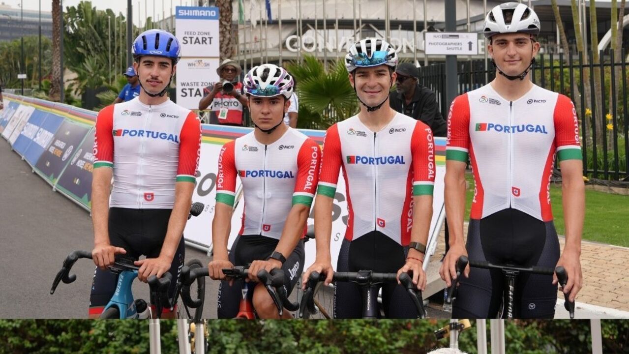 Ciclistas portugueses preparam-se para competição