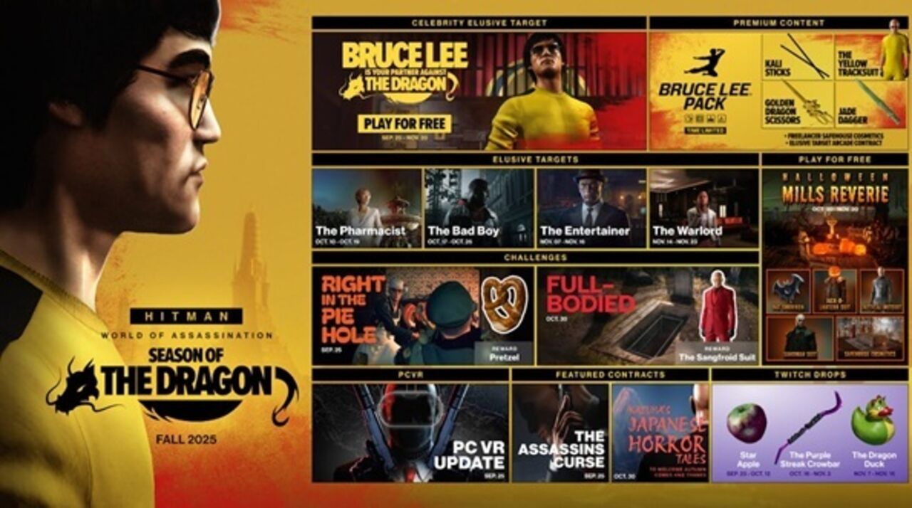 Hitman: Bruce Lee é o novo alvo evasivo em Bangkok