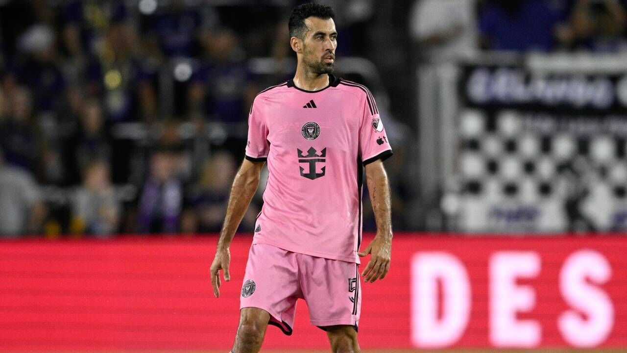 Sergio Busquets, jogador do Inter Miami