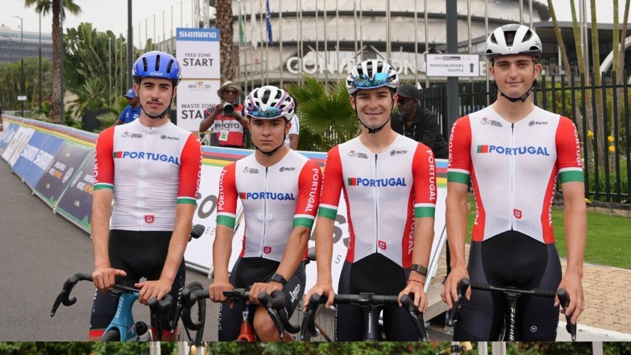 Ciclistas portugueses preparam-se para competição