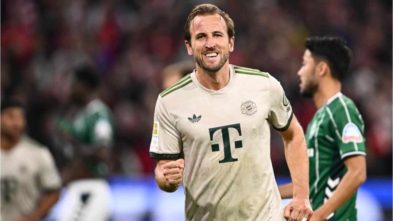 Harry Kane brilhou na goleada do Bayern ao Werder Bremen (4-0)