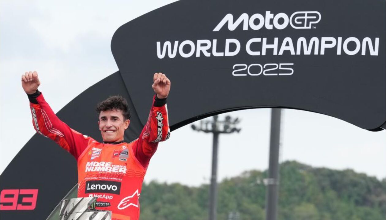 Marc Márquez é o novo campeão de MotoGP