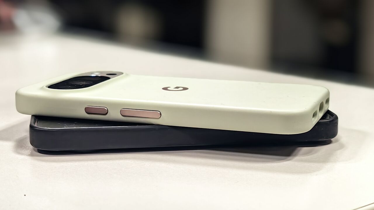 O Pixel 10 Pro com o Pixel 9 Pro