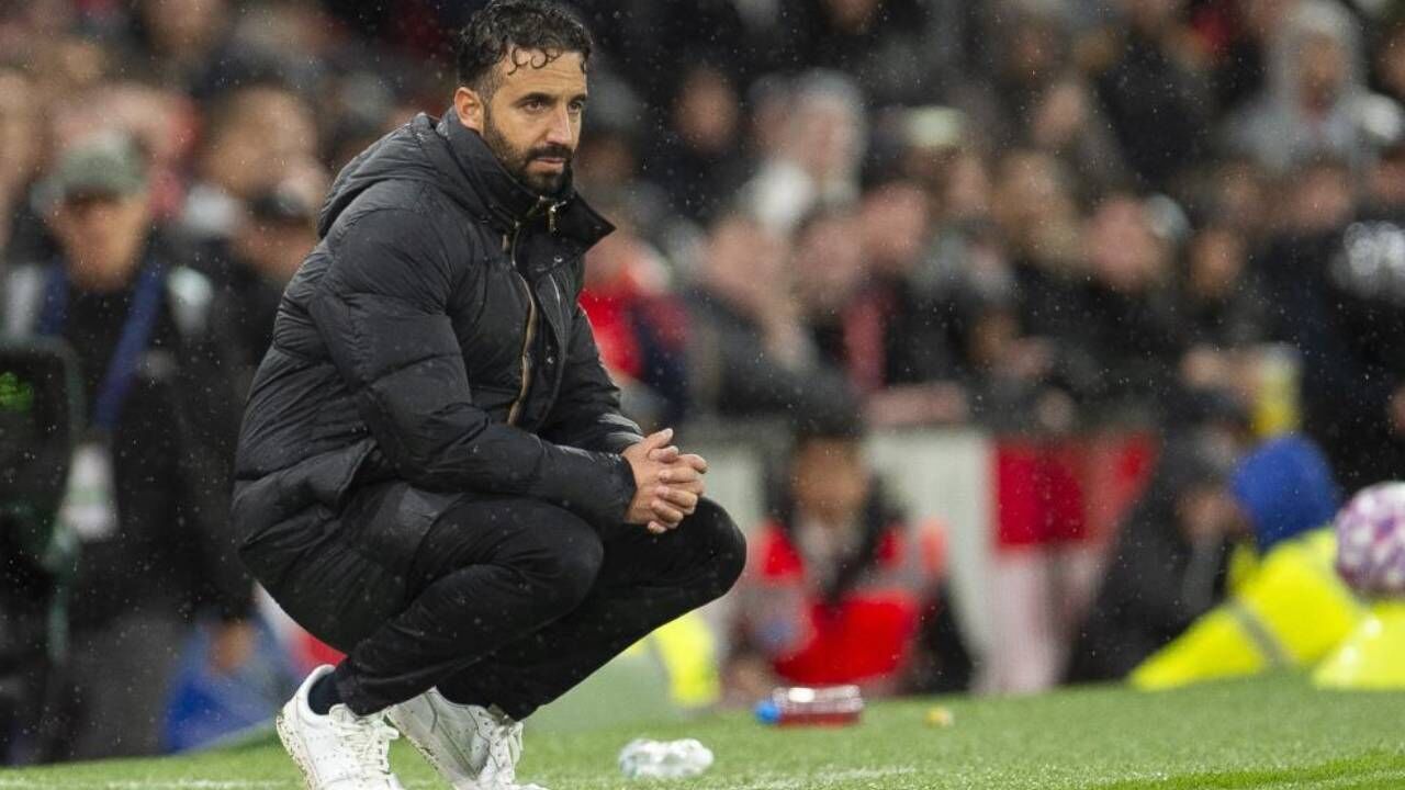 Ruben Amorim, treinador do Manchester United