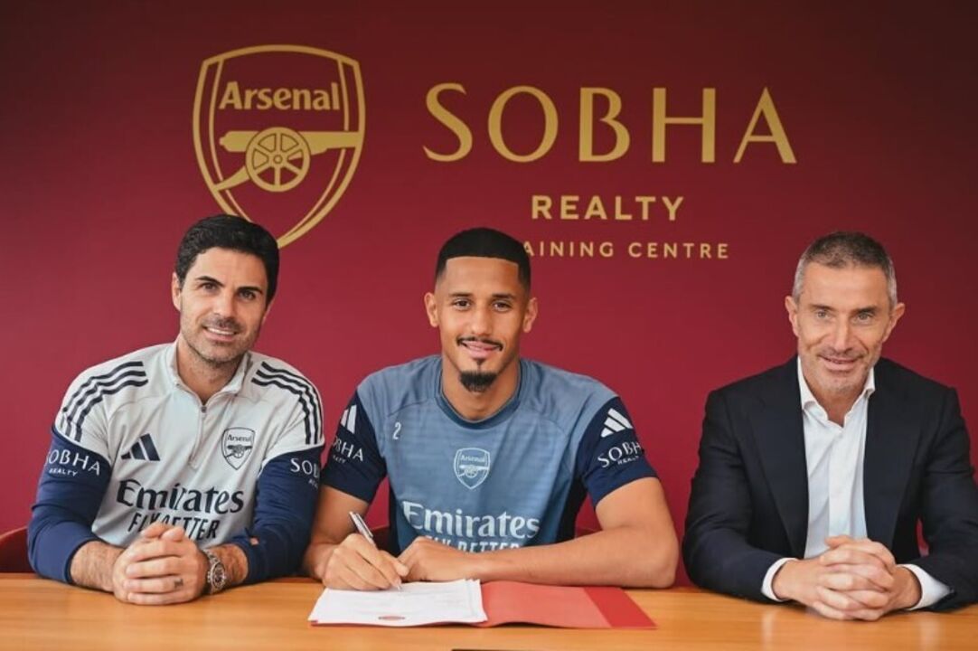 William Saliba renova com o Arsenal