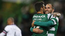 Piccini termina carreira aos 32 anos após passagem pelo Sporting, aqui com Bas Dost