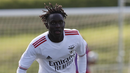 Alamara Djabi, com a camisola do Benfica