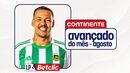 Clayton eleito o melhor avançado do mês de agosto da Liga Portugal Betclic