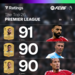 EA SPORTS FC 26: Premier League Ratings