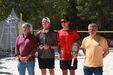 Diego Gusmão e Andrius Jurga festejam conquista no Fluvial Beach Tennis Tour