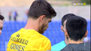 Insólito: choque entre Adriano e André Gomes no regresso ao relvado atrasou recomeço do Santa Clara-Alverca