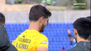 Insólito: choque entre Adriano e André Gomes no regresso ao relvado atrasou recomeço do Santa Clara-Alverca