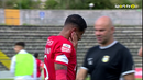 Insólito: choque entre Adriano e André Gomes no regresso ao relvado atrasou recomeço do Santa Clara-Alverca