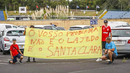 Adeptos do Santa Clara protestam contra a polémica entre o clube e o Governo Regional dos Açores