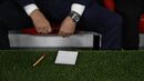 O bloco de notas de José Mourinho