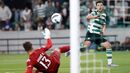 Pote tem desequilibrado no ataque do Sporting e bateu André Ferreira na vitória diante do Moreirense (3-0)