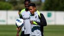 Diomande e Geny Catamo regressam aos treinos do Sporting em Alcochete