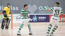 Sporting festejou diante da Sanjoanense