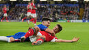 Neto e Dahl no Chelsea-Benfica