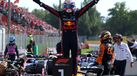 Max Verstappen faz a festa em Monza após vencer o GP de Itália em Fórmula 1