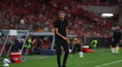 Bruno Lage durante o Benfica-Santa Clara