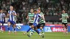 Os dragões venceram o jogo da 1ª volta em Alvalade
