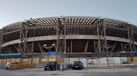 O Estádio do Nápoles por volta das 19h15 locais