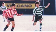 Cristiano Ronaldo ao serviço do Sporting em 1997/98