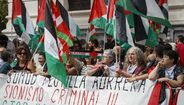 Protestos na meta em Bilbau