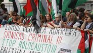 Protestos na meta em Bilbau