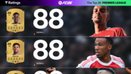 EA SPORTS FC 26: Premier League Ratings