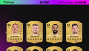 EA SPORTS FC 26: Ratings La Liga
