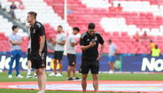 Sudakov já tira fotografias ao Estádio da Luz