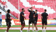 Sudakov já tira fotografias ao Estádio da Luz