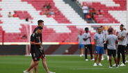 Sudakov já tira fotografias ao Estádio da Luz